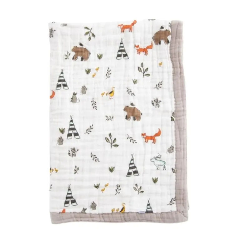 Cotton Muslin Baby Quilt