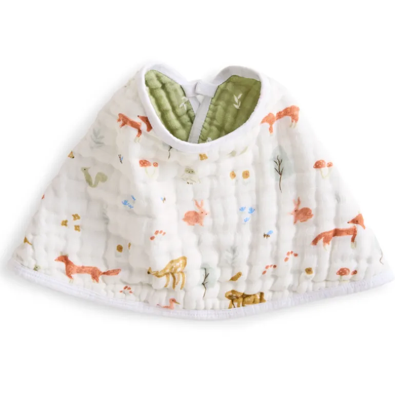 Cotton Muslin Burpy Bib