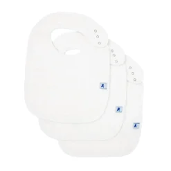 Cotton Muslin Classic Bibs - 3 Pack