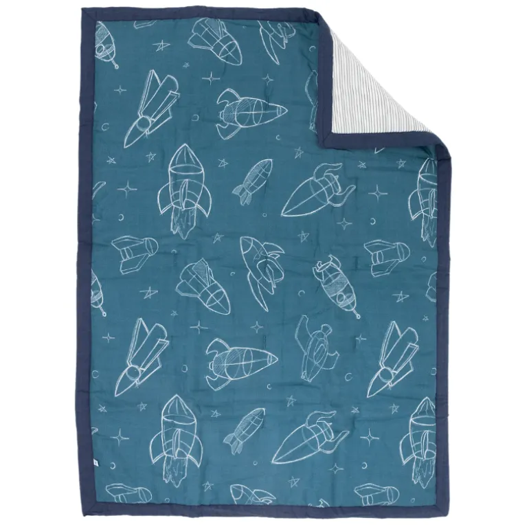 Cotton Muslin Toddler Comforter