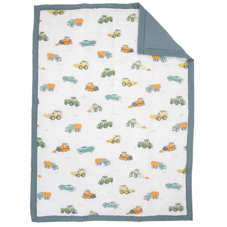Cotton Muslin Toddler Comforter