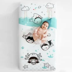 Crib Sheet - Dive In (Satin)