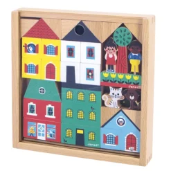 Cross Roads Wooden Blocks