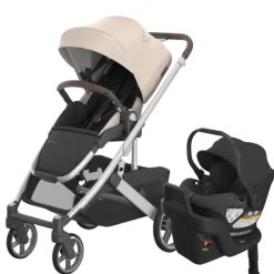 Cruz V3 Stroller + Aria Infant Car Seat Travel System