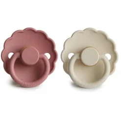 Daisy Natural Rubber Pacifier - 2 Pack