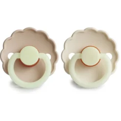 Daisy Natural Rubber Pacifier - 2 Pack