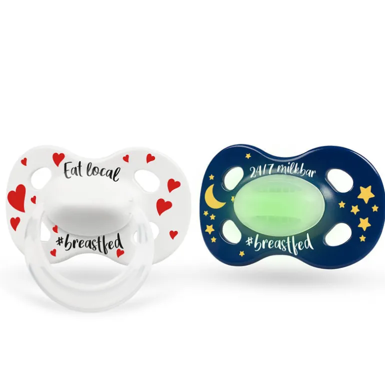 Day & Night Pacifiers - 2 Pack