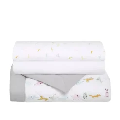 Essentials Cotton Muslin Bedding Set - 3 Pack