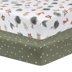 Fitted Cotton Crib Sheet