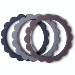 Flower Teething Bracelet - 3 Pack