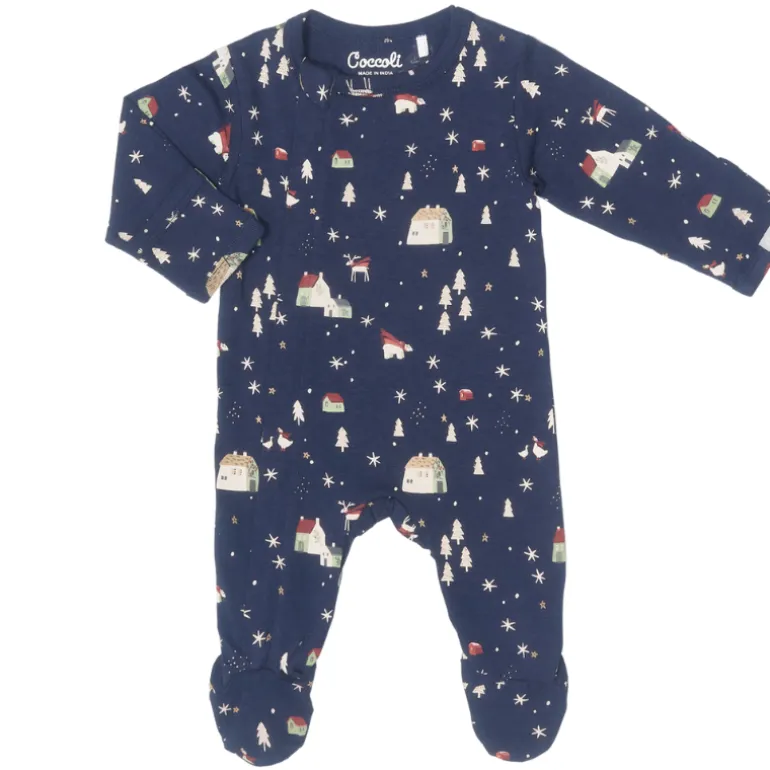 Holiday Modal Zipper Footies