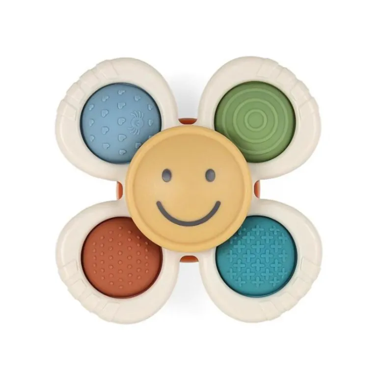 Itzy Pop & Whirl Fidget Spinner Travel & Bath Toy