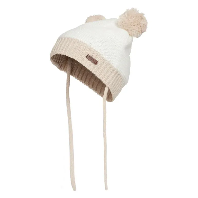 Minnie Double Pom Pom Knit Infant Toque