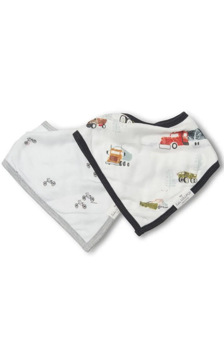 Muslin Bandana Bib Set - 2 Pack