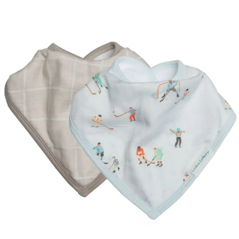 Muslin Bandana Bib Set - 2 Pack