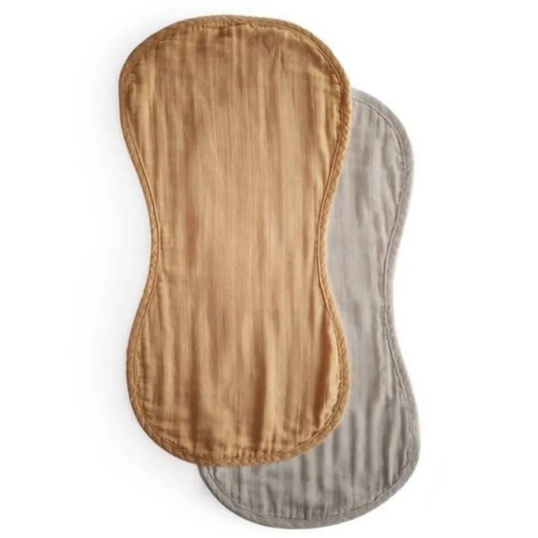 Muslin Burp Cloth Set - 2 Pack