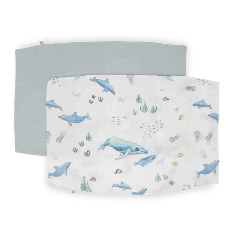 Muslin Pillowcases - 2 Pack