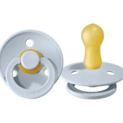 Natural Rubber Colour Pacifier - 2 Pack