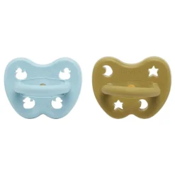 Natural Rubber Pacifier - 2 Pack