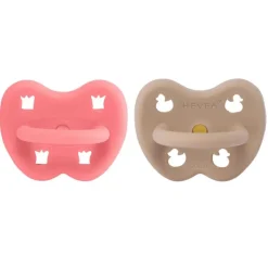Natural Rubber Pacifier - 2 Pack