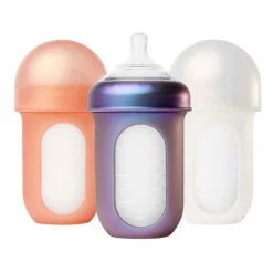 NURSH Silicone Bottle 3 Pack - 8oz