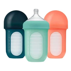 NURSH Silicone Bottle 3 Pack - 8oz