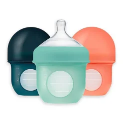 NURSH Silicone Bottle 3 Pack - 4oz