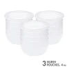 NURSH Silicone Pouches - 3 Pack
