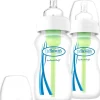 Options 9oz Glass Wide-Neck Bottle - 2 Pack
