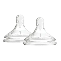 Options+ Wide Neck Nipples - 2 Pack