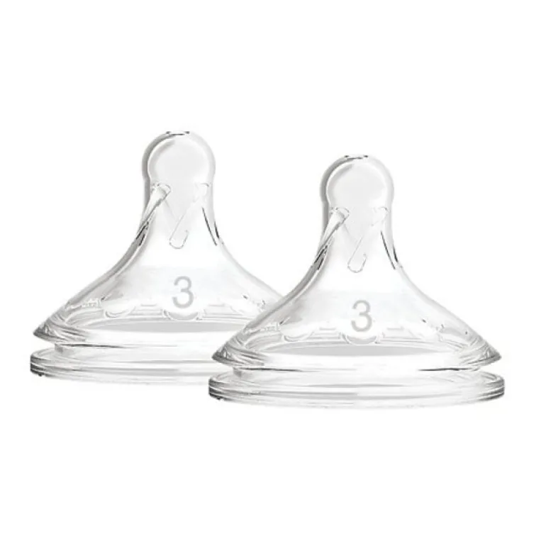 Options+ Wide Neck Nipples - 2 Pack