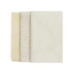 Organic Baby Muslin Squares 3 Pack