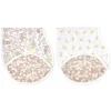 Organic Cotton Burpy Bibs - 2 Pack