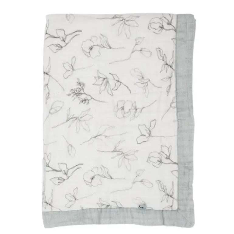 Organic Cotton Muslin Baby Quilt