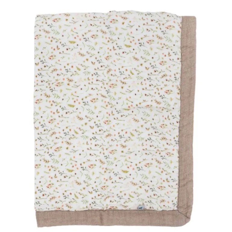Organic Cotton Muslin Baby Quilt