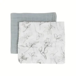 Organic Cotton Muslin Swaddle Blanket - 2 Pack