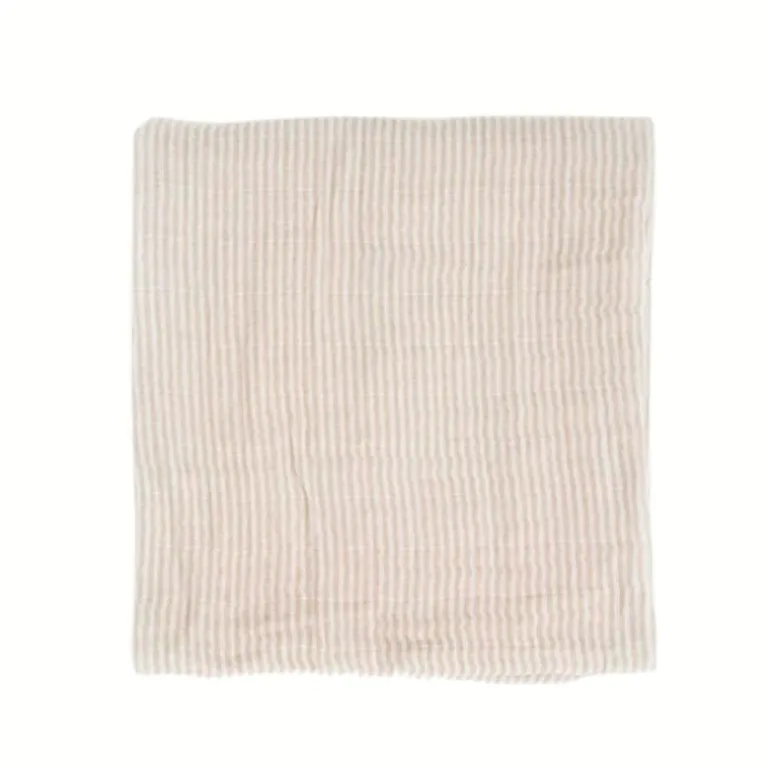 Organic Cotton Muslin Swaddle Blanket