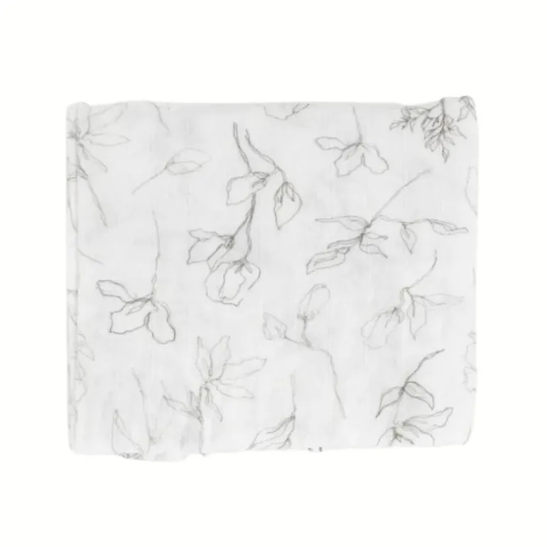 Organic Cotton Muslin Swaddle Blanket