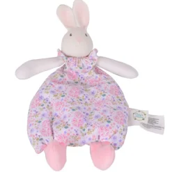 Organic Lovey with Rubber Head