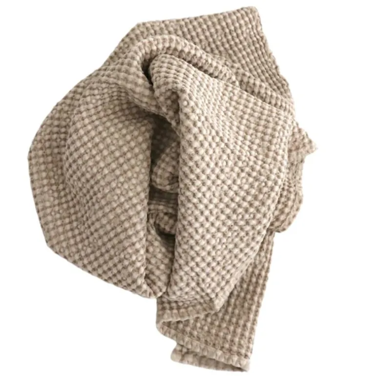 Organic Waffle Knit Blanket
