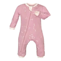 Patterned Organic Footless Sleepers