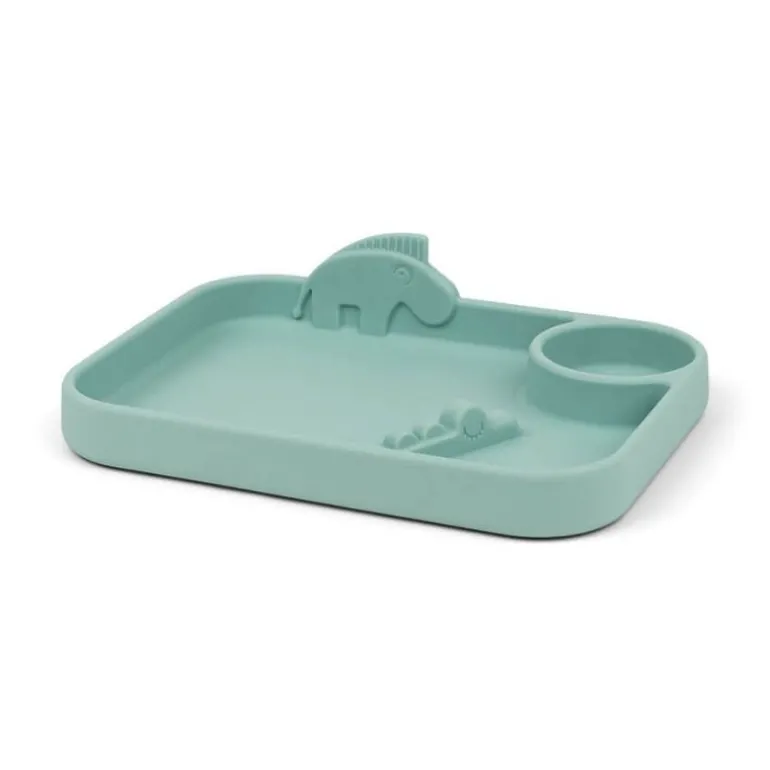 Peekaboo Compartment Plate
