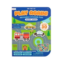 Play Again! Reusable Sticker Activity Book
