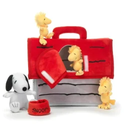 Plush - Classic Snoopy Interactive Dog House Set