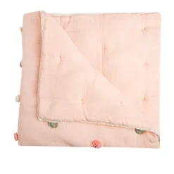 Pom Pom Quilted Baby Blanket