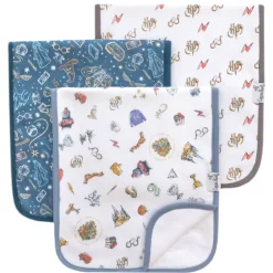 Premium Burp Cloths - 3 Pack