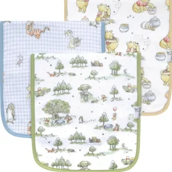 Premium Burp Cloths - 3 Pack