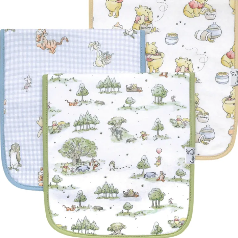 Premium Burp Cloths - 3 Pack