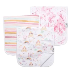 Premium Burp Cloths - 3 Pack