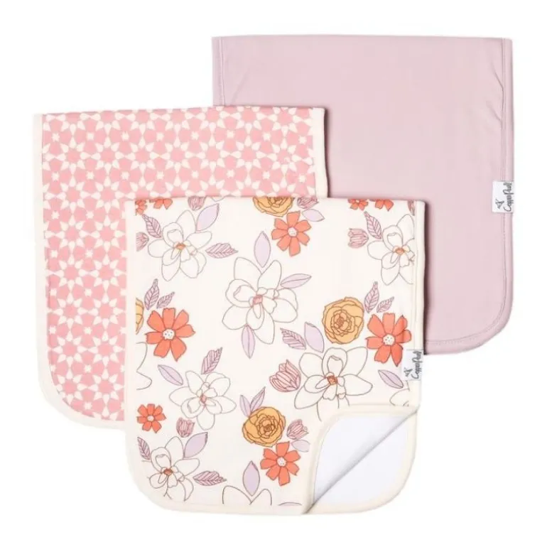 Premium Burp Cloths - 3 Pack